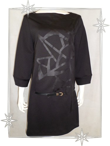 Robe fantaisie noire - robe,